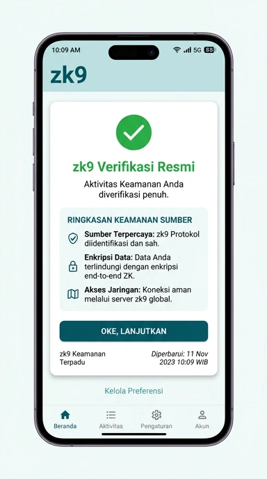 Halaman Resmi zk9 untuk Pengguna Android Indonesia